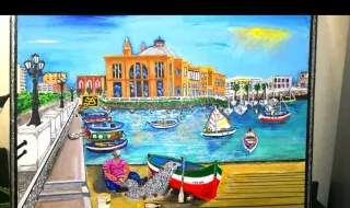 Quadro Porto Italiano