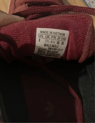 Adidas Spezial Burdeos Talla 41 1/3