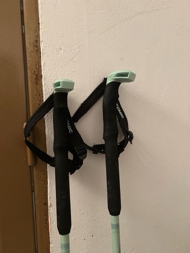 Bastones esquí travesía ajustables