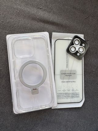 Pack iPhone 16 Pro: Custodia, Vetro e Protezione Fotocamera