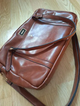 Maletín Misako Marrón para Ordenador