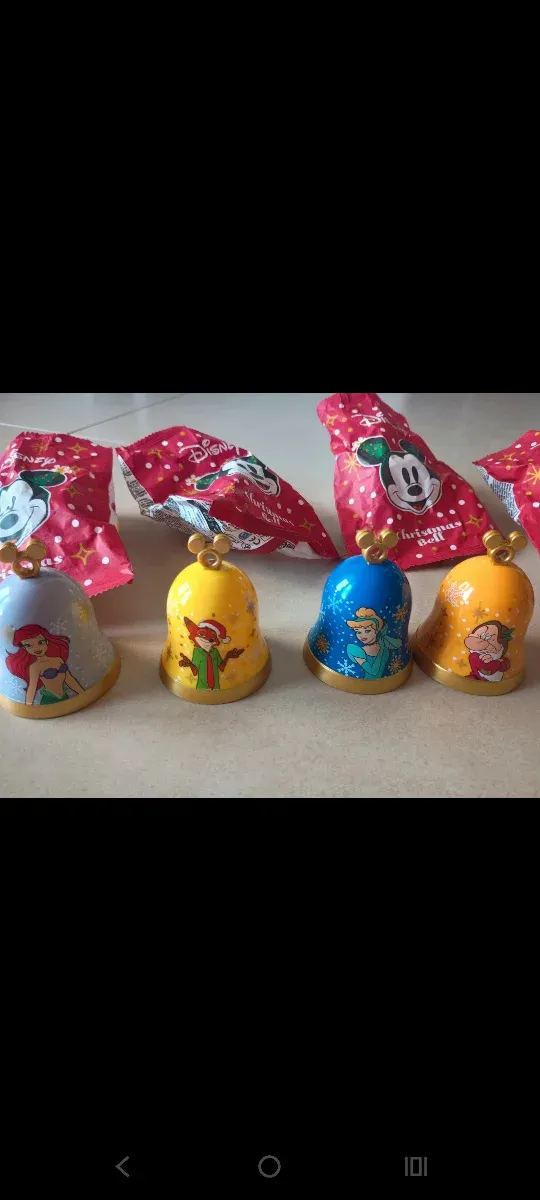 Campanelle Disney Natale da collezione