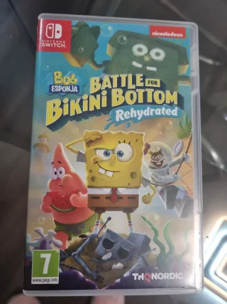 Juego Nintendo Switch Bob Esponja Rehydrated