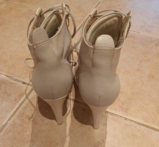 Botines Guess Beige/Blanco