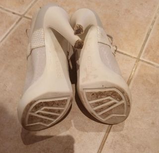 Botines Guess Beige/Blanco