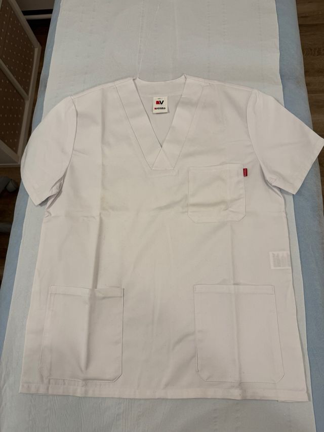 Casaca Sanitaria Velilla Blanca
