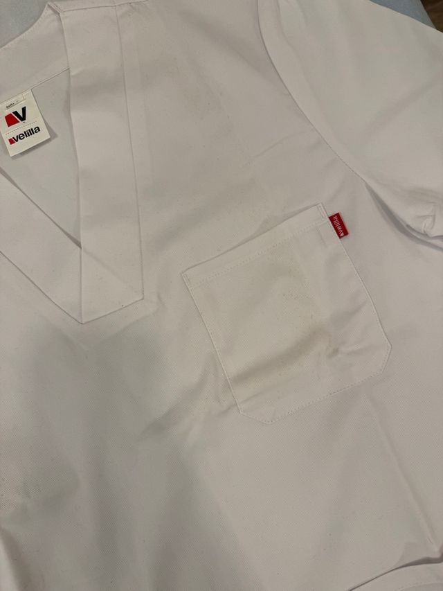 Casaca Sanitaria Velilla Blanca