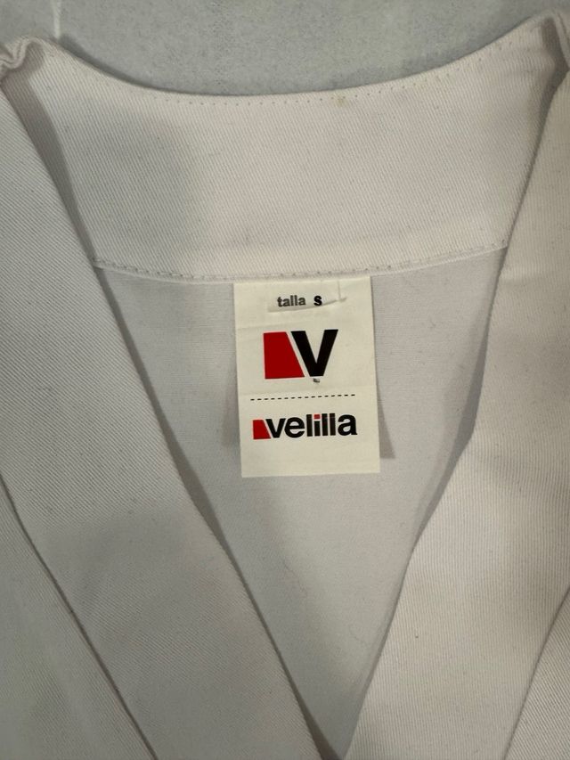Casaca Sanitaria Velilla Blanca