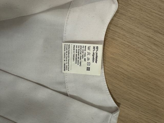 Casaca Sanitaria Velilla Blanca