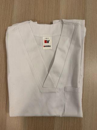 Casaca Sanitaria Velilla Blanca