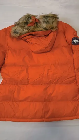 Anorak Geographical Norway Talla XL Naranja