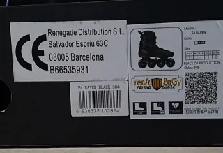 Patines Flying Eagle F4 Raven Negro