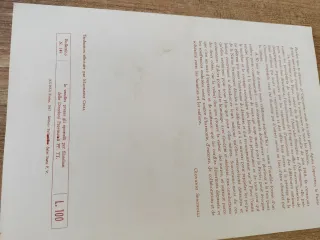 2 Bollettini illustrativi Poste 1967