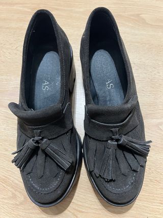 Mocasines con borlas