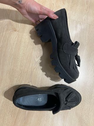 Mocasines con borlas