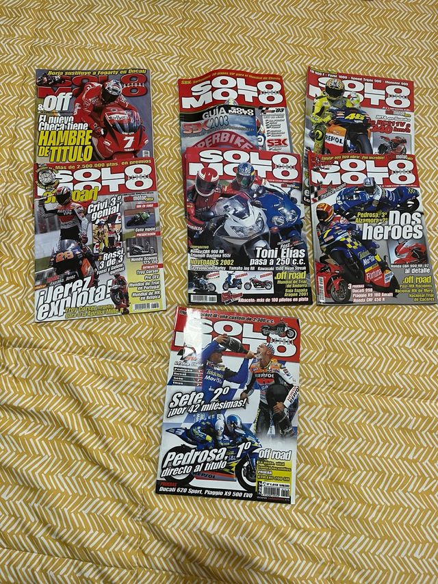 Lote Revistas Motociclismo y Solo Moto
