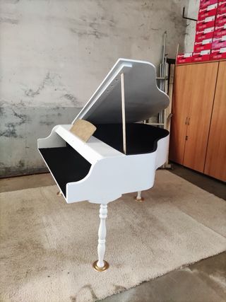 Mueble Piano de Cola Blanco