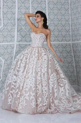 Traje de novia alta costura a estrenar