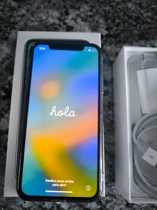 iPhone X Apple Nero/Argento