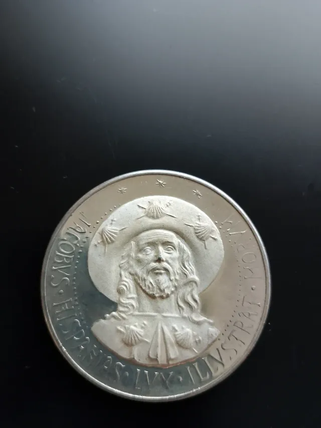 Medalla Año Santo Compostelano, santiago1971 Plata