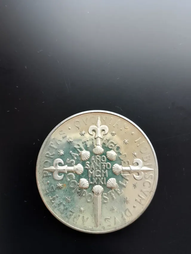 Medalla Año Santo Compostelano, santiago1971 Plata