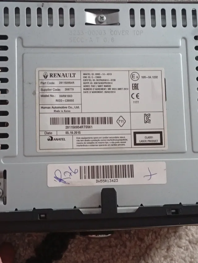 Módulo multimedia Renault HARN1003