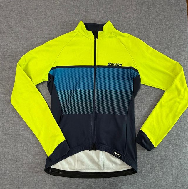 Maillot Santini manga larga S con ligeras manchas