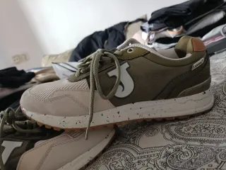 Zapatillas Joma Beige y Verde