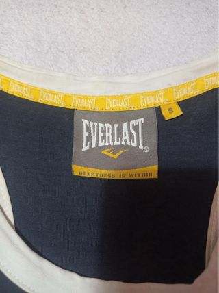 Camiseta Tirantes Everlast NY Azul,pone s pero M