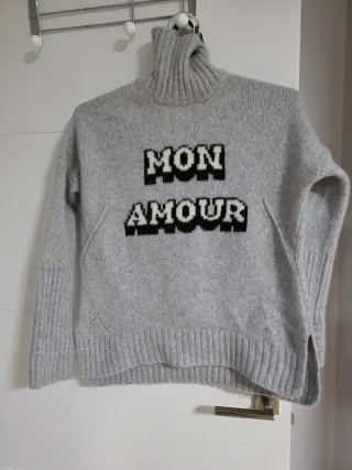 Jersey Zadig & Voltaire gris Mon Amour