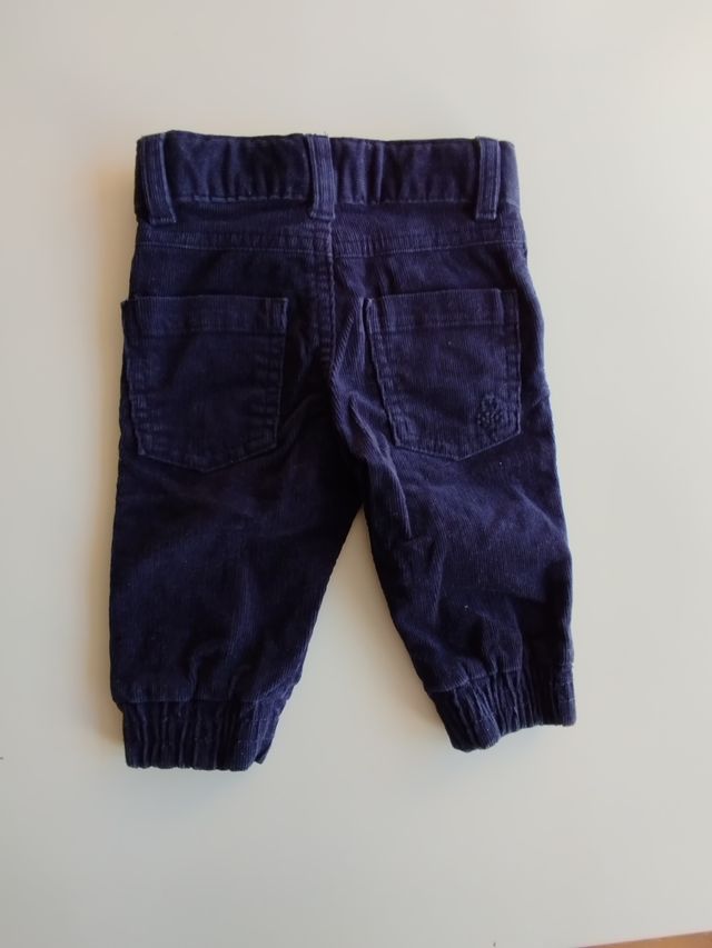 Pantalón pana bebé Benetton 3-6M
