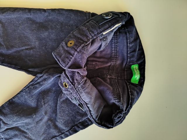 Pantalón pana bebé Benetton 3-6M