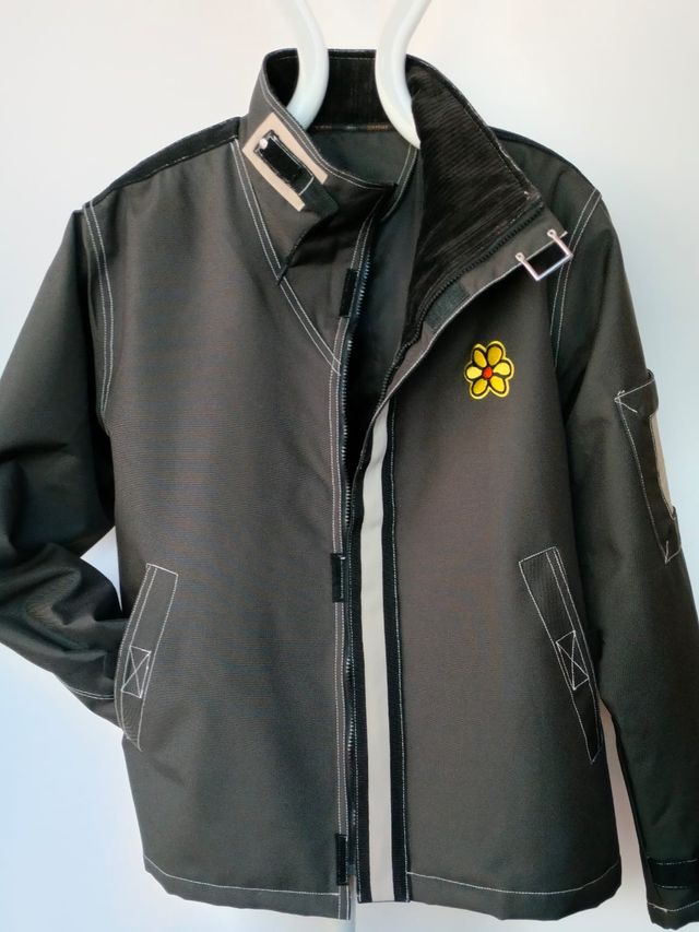 Guru Giaccone imbottito da uomo grigio