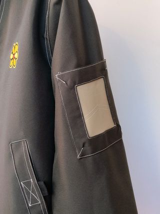 Guru Giaccone imbottito da uomo grigio