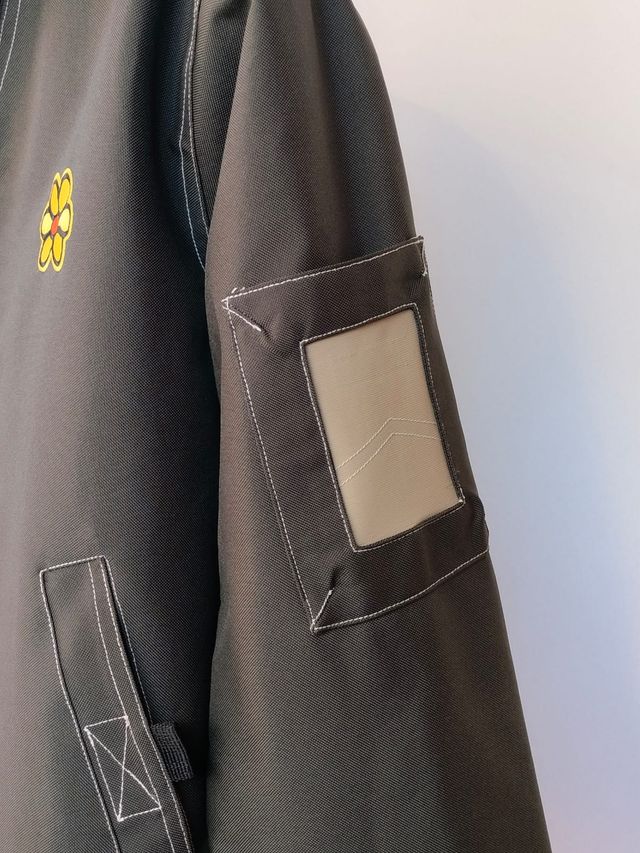 Guru Giaccone imbottito da uomo grigio