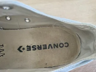 Converse con plataforma talla 40 color gris