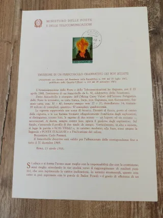 Bollettino Illustrativo 23/04/68 - Boy Scouts