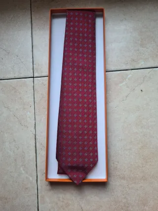 Cravatta Hermes Rossa