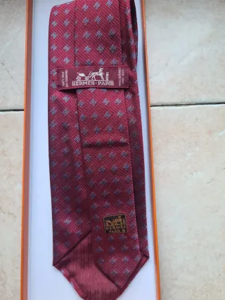 Cravatta Hermes Rossa