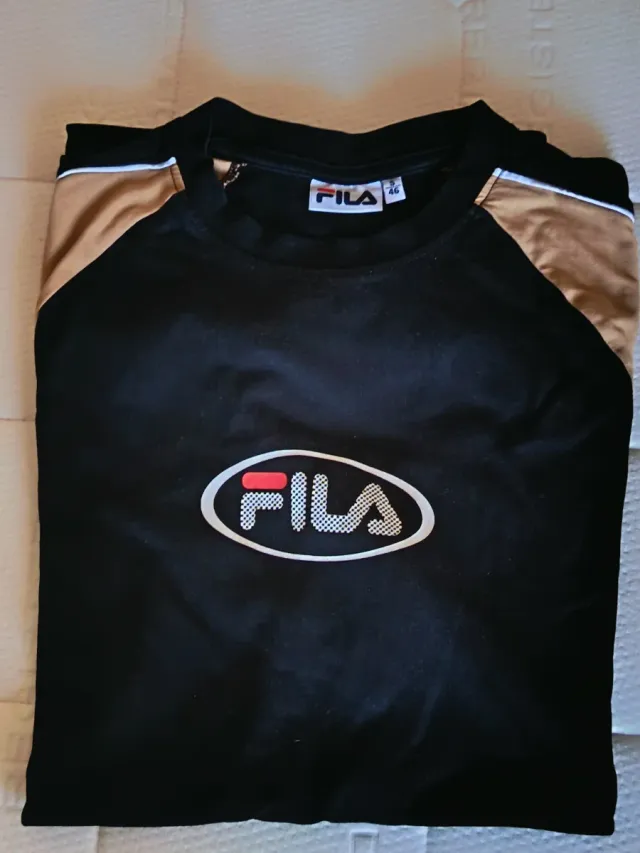 T-shirt Fila sportiva stampa frontale