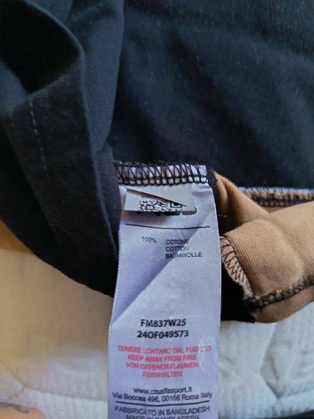 T-shirt Fila sportiva stampa frontale