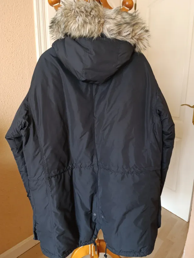 Abrigo Parka Ralph Lauren Negro Unisex