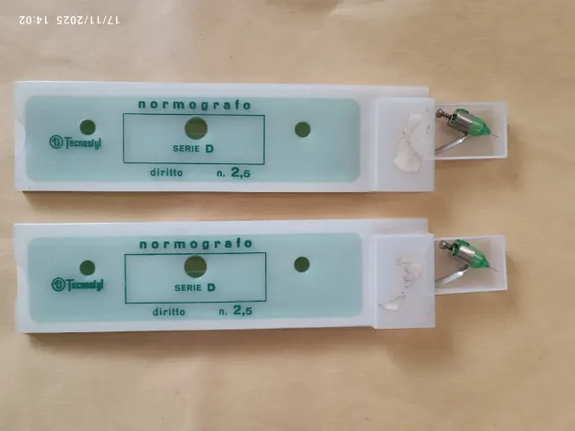 Normografo Tecnostyl Serie D vintage