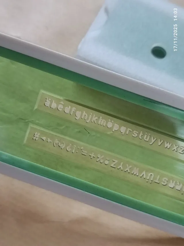 Normografo Tecnostyl Serie D vintage