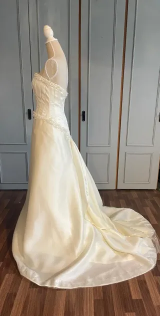 Vestido de Novia Rosa Clara Damasco