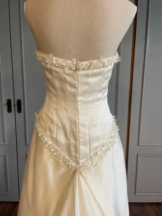 Vestido de Novia Rosa Clara Damasco