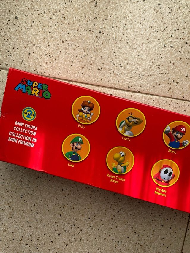 Figuras Super Mario Colección Mini