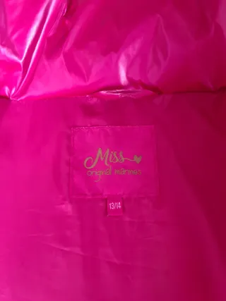 Giacca imbottita fucsia 13-14 anni