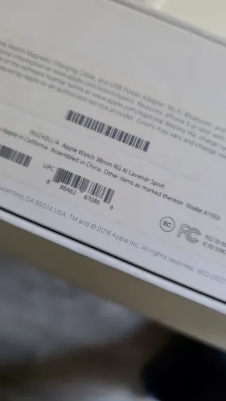 Apple Watch Serie 3 38mm Rose Gold lavanda