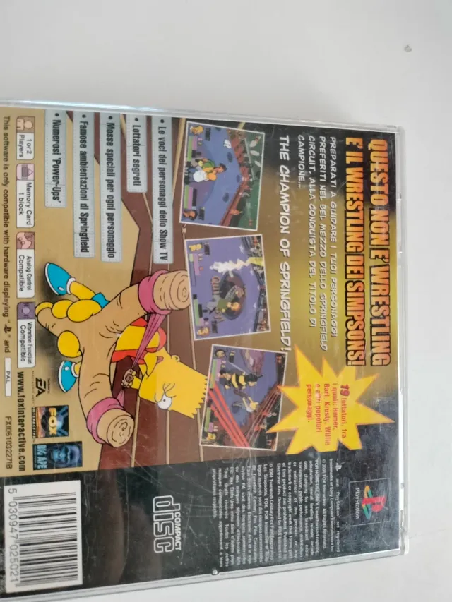 The Simpsons Wrestling PS1